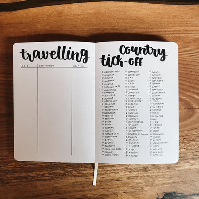 A simple and elegant theme for your bullet journal